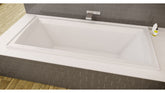 SAN DIEGO INSET BATH OR SPA BATH WITH SIZES 1790 MM AND 12/14/18 FLUSH JETS-No Jets-1790